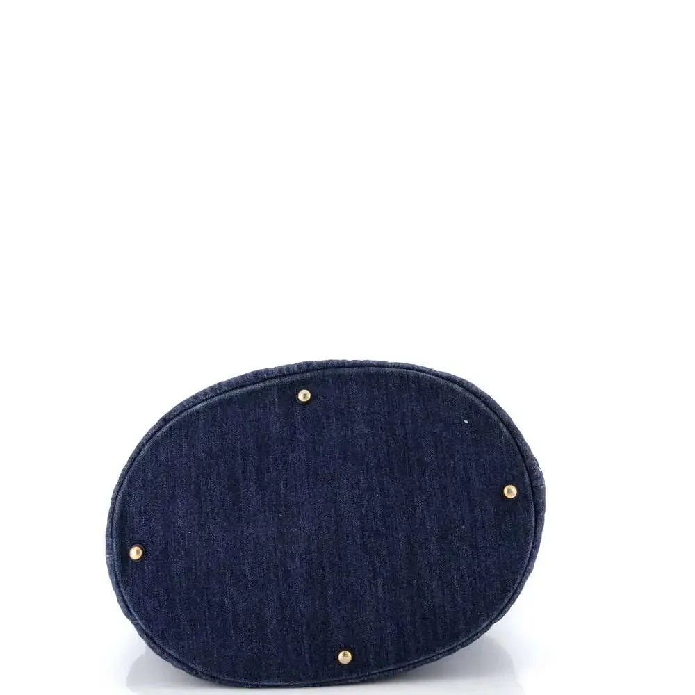 Chanel Denim Trip Tote Quilted #255041C38B - Picture 4 of 7